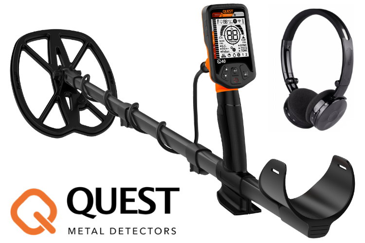 Deteknix QUEST Q40 Metalldetektor Raptor